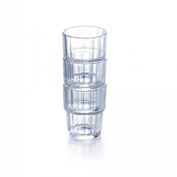 Glāžu komplekts Arcoroc Noruega 6 gb. Caurspīdīgs Stikls (16 cl)