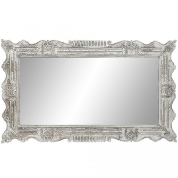 Sienas spogulis DKD Home Decor Stikls Bronza Mango koks (148 x 3 x 87 cm)