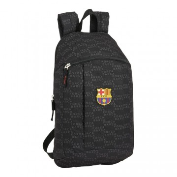 Повседневный рюкзак F.C. Barcelona Força Barça Чёрный (22 x 39 x 10 cm)