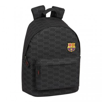 Рюкзак для ноутбука F.C. Barcelona Força Чёрный (31 x 41 x 16 cm)