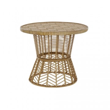 Mazs galdiņš DKD Home Decor Rotangpalma (61.5 x 61.5 x 51 cm)