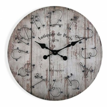Настенное часы Versa Деревянный MDF/Металл (5 x 60 x 60 cm)