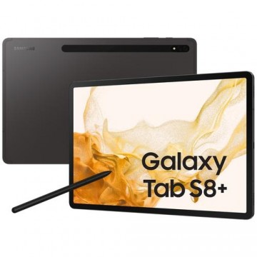 Samsung Galaxy Tab S8+ 5G SM-X806B LTE 128 GB 31.5 cm (12.4&quot;) Qualcomm Snapdragon 8 GB Wi-Fi 6 (802.11ax) Android 12 Graphite
