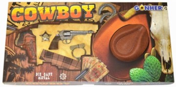 Gonher Guns GONHER Cowboy Playset with hat, 880/0