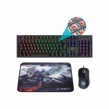 Игровые клавиатура и мышь Hiditec GK400