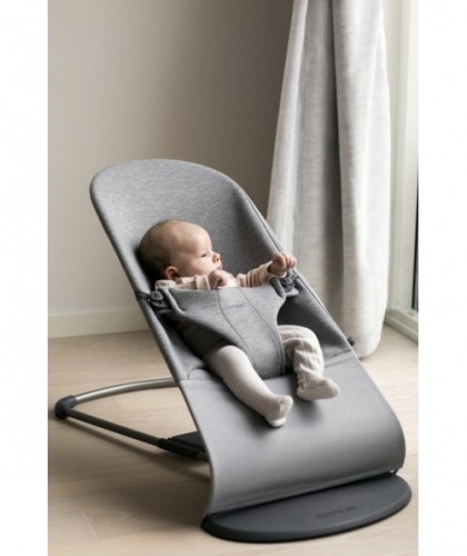 Babybjorn BABYBJÖRN šūpuļkrēsls Bliss , Light Grey, 3D Jersey image 1