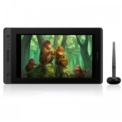 HUION Kamvas Pro 16 graphic tablet 5080 lpi 344.16 x 193.59 mm USB Black image 1