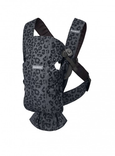 Babybjorn BABYBJÖRN Baby Carrier Mini, Anthracite/Leopard, 3D Mesh 21078 image 1