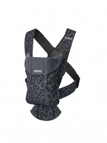 Babybjorn BABYBJÖRN Baby Carrier Mini, Anthracite/Leopard, 3D Mesh 21078 image 2