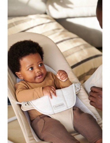 Babybjorn BABYBJÖRN šūpuļkrēsls BALANCE SOFT Cotton/Jersey, beige/grey, 005183 image 2