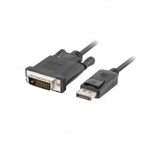 Lanberg Cable DisplayPort - DVI -D M/M 1m black image 1