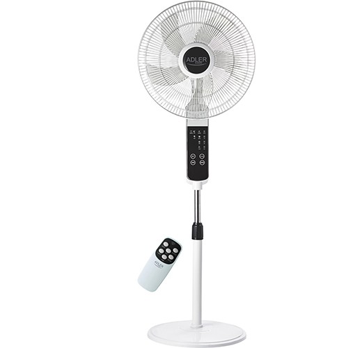 Adler Fan 40cm/16" - stand with remote control image 1