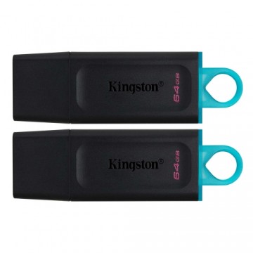 USB Zibatmiņa Kingston DataTraveler Exodia Zaļš 64 GB 2 pcs