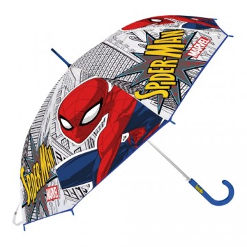 Зонт Spiderman Great power Красный Синий (Ø 80 cm)