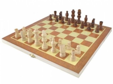Šahs spēle, koka (30x30 cm)