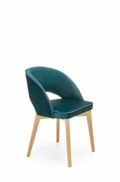 Halmar MARINO chair, color: velvet - MONOLITH 37 (dark green)