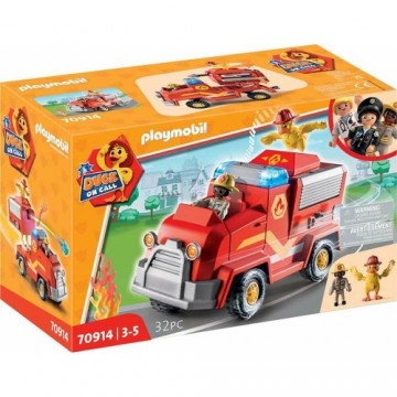 Playset Playmobil Duck on Call Fire Department Emergency Vehicle