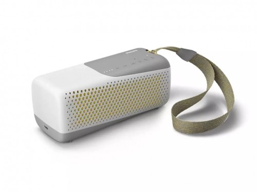 PHILIPS Bluetooth skaļrunis ar iebūvētu mikrofonu, D45mm,  balts - TAS4807W/00 image 1
