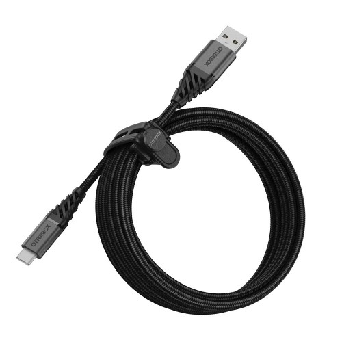 USB A uz USB C Kabelis Otterbox 78-52666             3 m Melns image 1