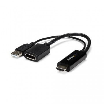 Адаптер для DisplayPort на HDMI Startech HD2DP                Чёрный 4K
