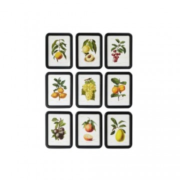 Glezna DKD Home Decor Auglis (9 pcs) (30 x 2 x 40 cm)