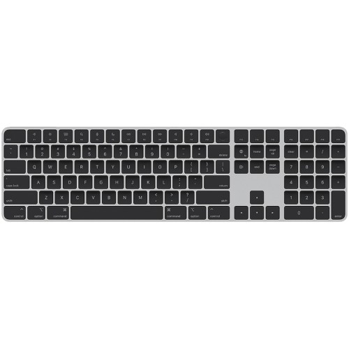 Magic Keyboard with Touch ID and Numeric Keypad for Mac models with Apple silicon - Black Keys - International English,Model A2520 image 1