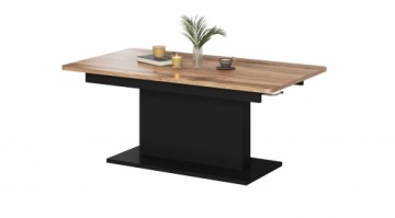 Halmar BUSETTI, c.table, wotan oak / black mat