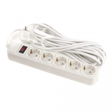 EXD Extension cord 7m, 5 sockets, with switch