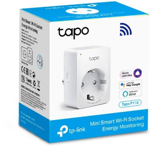 TP-Link smart plug Tapo P110, white image 3