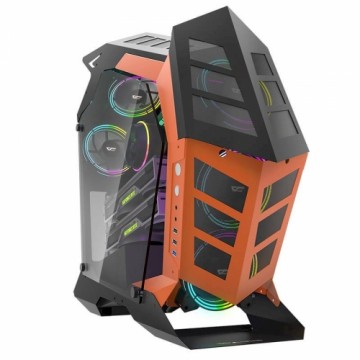 Darkflash K1 computer case (black and orange)