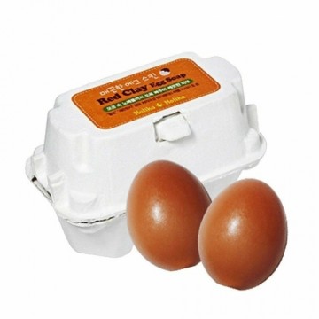 Sejas tīrīšanas līdzeklis Holika Holika Red Clay Egg Soap (2 x 50 g)