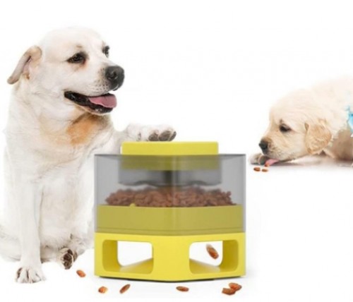 Doggy Village MT7130Y Pet Auto-Buffet yellow image 2