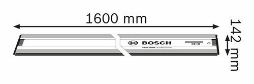 Bosch 1 600 Z00 00F circular saw accessory Guide rail image 2