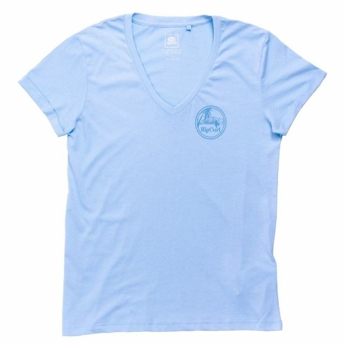 Sieviešu Krekls ar Īsām Piedurknēm Rip Curl Re-entry Gaiši Zils image 3