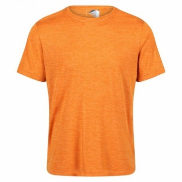 Vīriešu Krekls ar Īsām Piedurknēm Regatta  Regatta Fingal Edition Oranžs