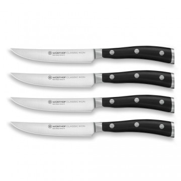 WUSTHOF Classic Ikon steak knife set, 4pcs