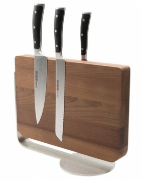 WUSTHOF Magnetic knife block, brown