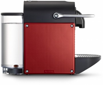 NESPRESSO Pixie coffee machine, dark red