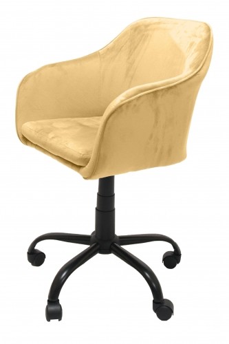 Top E Shop Topeshop FOTEL MARLIN ŻÓŁTY office/computer chair Padded seat Padded backrest image 1