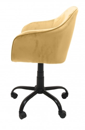 Top E Shop Topeshop FOTEL MARLIN ŻÓŁTY office/computer chair Padded seat Padded backrest image 3