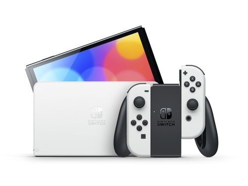 Nintendo  
         
       Switch OLED white image 1