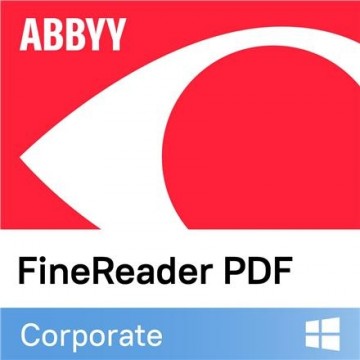 ABBYY FineReader PDF Corporate, Volume License (per Seat), Subscription 3 years, 5 - 25 Licenses