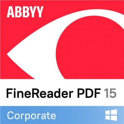 ABBYY FineReader PDF 15 Corporate, Single User License (ESD), Subscription 1 year image 1