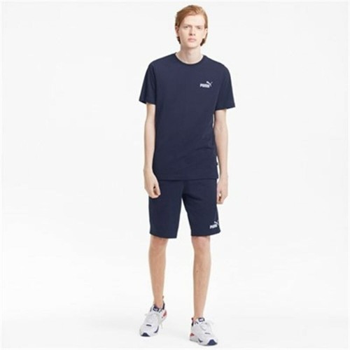 Спортивные мужские шорты Puma Essentials Темно-синий image 4