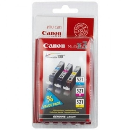 CANON CLI-521 Multipack cmy BLISTER image 1