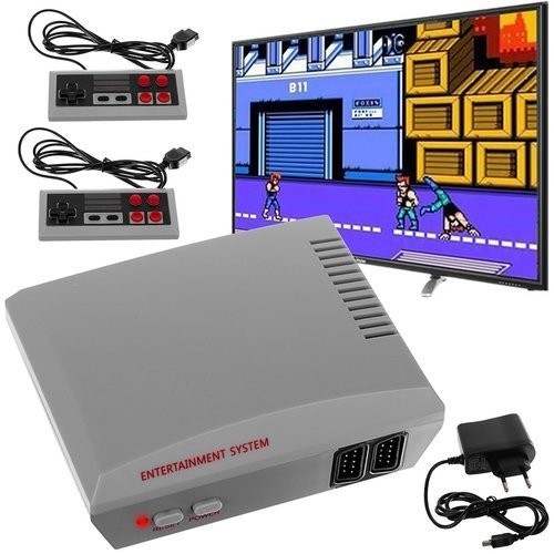 Retro Spēļu konsole (256 spēlēm / 2  spēļu kontrolieri / TV izeja ) image 1