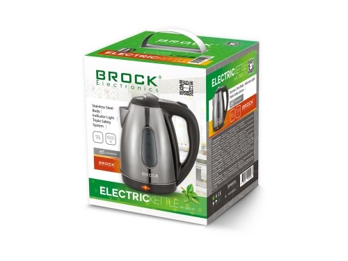Brock Electronics BROCK Elektriskā tējkanna. 1,8 L, 1500W image 2