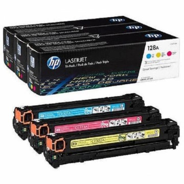 HP  
         
       128A CYM Tri-Pack LaserJet Toner Cartridge