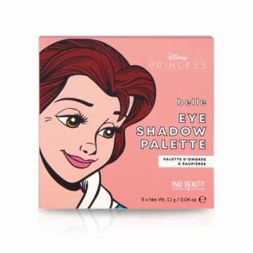 Палитра теней для глаз Mad Beauty Disney Princess Belle Mini (9 x 1,1 g)