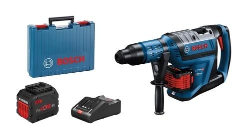 Bosch GBH 18V-45 C Professional 305 RPM SDS Max 8 kg Black, Blue, Red image 1